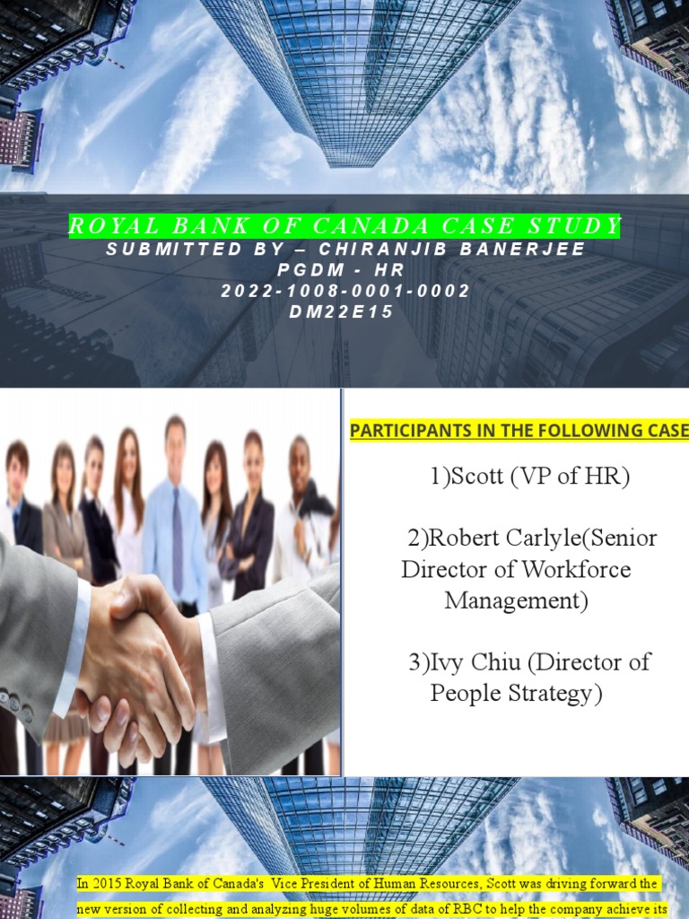 RBC People Analytics Case Study | PDF | Analytics | Business