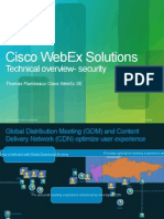 Cisco WebEx Security