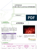 ANEMIAS FERROPÉNICA Y DE CÉLULAS FALCIFORMES