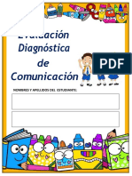 Evaluación diagnóstica de comunicación