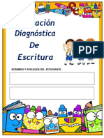 Evaluación diagnóstica de escritura