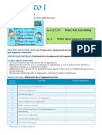 Actividades - 08 Oct 21 Lenguamaterna - 1roabcdef PDF