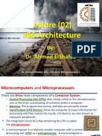 Dr Ahmed ElShafee Lecture on x86 Architecture and Microprocessors