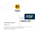 Guia Do Aluno - Mod III.V - Introducao Clinica 2022-23