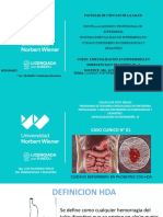 CASO CLINICO N°2 Hemorragias Digestivas Altas