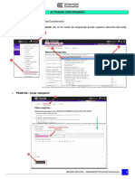 Crear y actualizar cuestionario Moodle