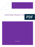 Capstone Project Proposal