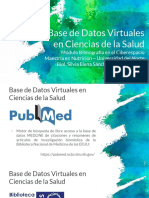 Bases de Datos Virtuales en Ciencias de La Salud