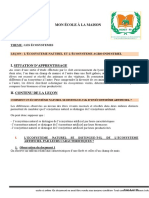 SVT 1ère C - L9 - Ecosystème Naturel Et Agrosystème PDF