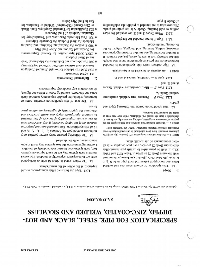 Asme Sa-53 | PDF