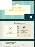 Instrumentos de Recolacción de Datos