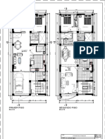 Planos vivienda multifamiliar 2 pisos 3 dormitorios