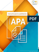 Instructivo Normas APA 7 Ed. Actualizado..