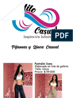Catálogo Pijamas y Linea Casual PDF