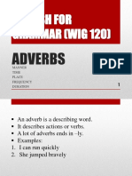 Adverbs English