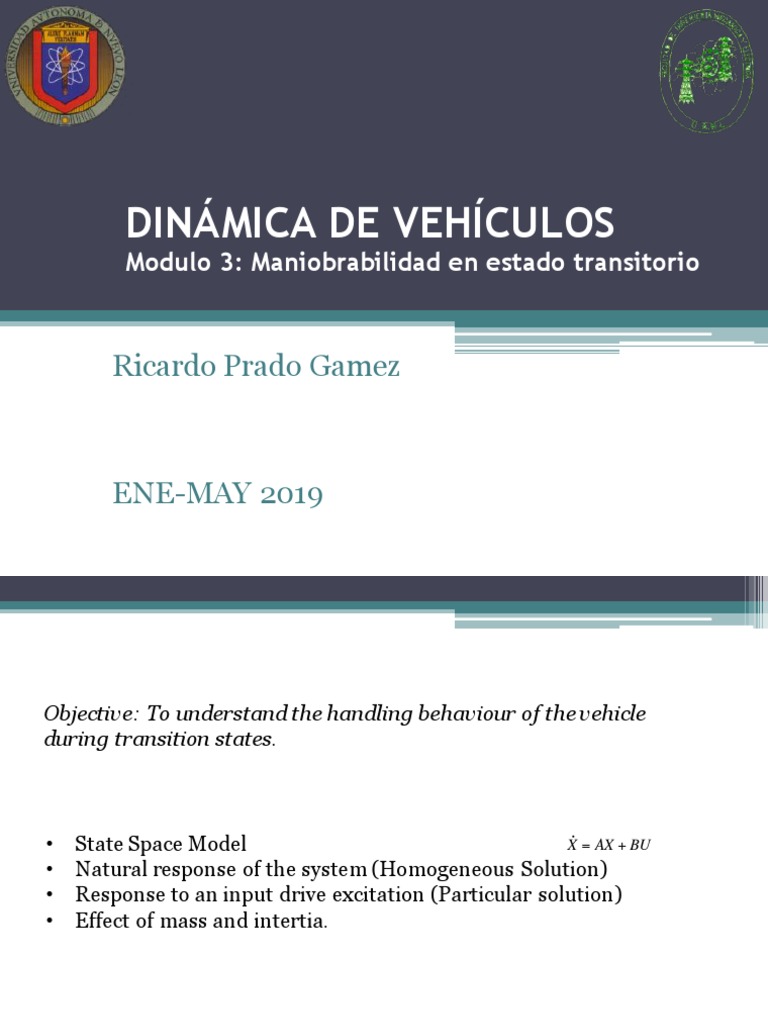 Modulo 3 Transient Handling PDF Oscillation Damping