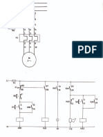 Esquema de Circuito de Motor Com Sinalização de Defeito