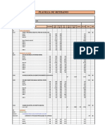 PLANILLA DE METRADOS Saldo de Obra PDF