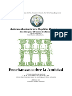 Enseñanzas Sobre La Amistad PDF