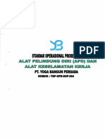 E. 2 Ypb-Opr-Sop-004 Apd Dan Alat Keselamatan Kerja