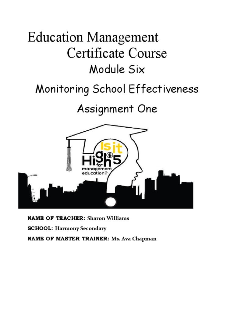 Module 6 Completed Download Free Pdf Teachers Lesson Plan