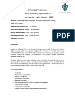 Proyecto Parcial - Inglés I - Lengua I - AFBG
