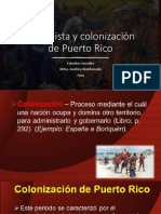 Conquista y Colonización de Puerto Rico
