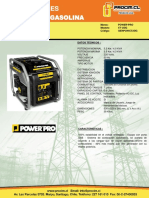 Generador Electrico Power Pro Xt-35ig Gasolina Partida Manual-0