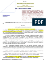 5.1.7. Lei Nº 11.105 Biossegurança e Transgenicos