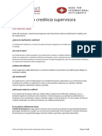 Clasificación Crediticia Supervisora PDF