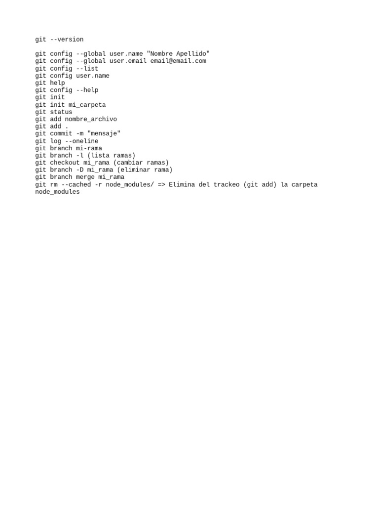 Comandos Básicos do Git para Iniciantes | PDF | Tecnologia e Engenharia