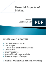 Cost Volume Profit Analysis PDF
