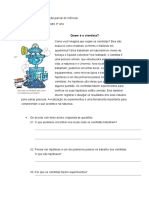 Avaliação Parcial de Ciências 2022 Parcial