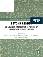 (Routledge Research in Gender and Society, 65) Greta Olson, Daniel Hartley, Mirjam Horn-Schott, Leonie Schmidt - Beyond Gender - An Advanced Introduction To Futures of Feminist and Sexuality Studies