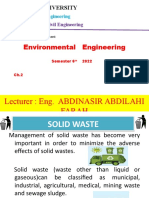 Ch6. Solid Waste Management