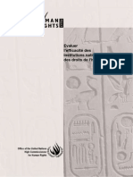 Évaluer l'efficacité des institutions nationales des droits de l’homme 