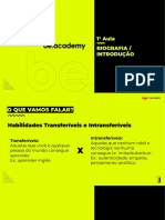 Habilidades e Competências Transferíveis e Intransferíveis - Aline Carvalho PDF