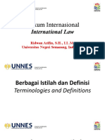 Slide - 3 (Ridwan) Pengertian Hukum Internasional