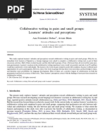 Collaborative Writing in Pairs and Small PDF