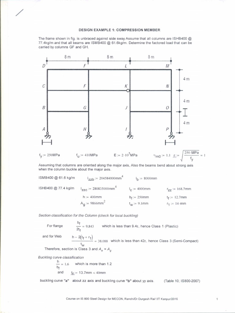 Design Example Flexure Member PDF