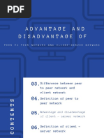 Advantage and Disadvantage