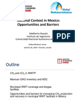National Context in Mexico: Opportunities for Increasing Methane Recovery