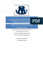 Pesquisa com seres humanos: Comitê de Ética e Plataforma Brasil