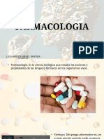 Farmacología: Estudio de las drogas y sus acciones