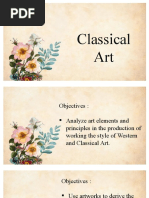 Western Classical Arts