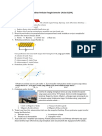 Soal Latihan Penilaian Tengah Semester 2 Kelas IX