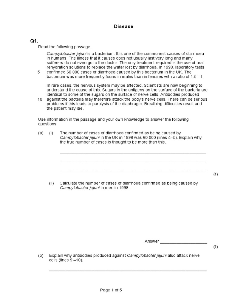 Disease | Download Free PDF | Cholera | Medical Specialties
