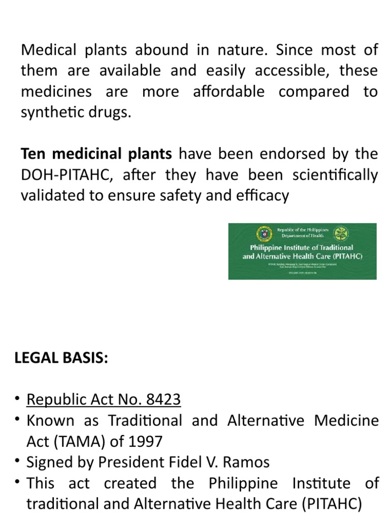 10 Herbal Medicines PDF Alternative Medicine Medicine