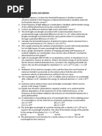 Q Bank Dual Nature & Semiconductor PDF