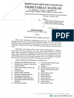 Surat Edaran Sekda Pelaksanaann Sekolah Ramah Anak (Sra) - 1 PDF